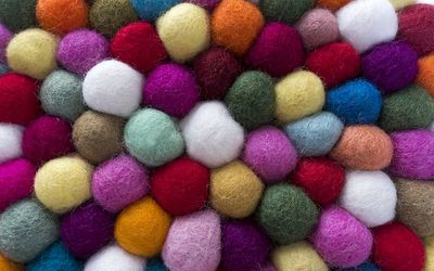 felto - die Filzwelten Filzbällchen im felto