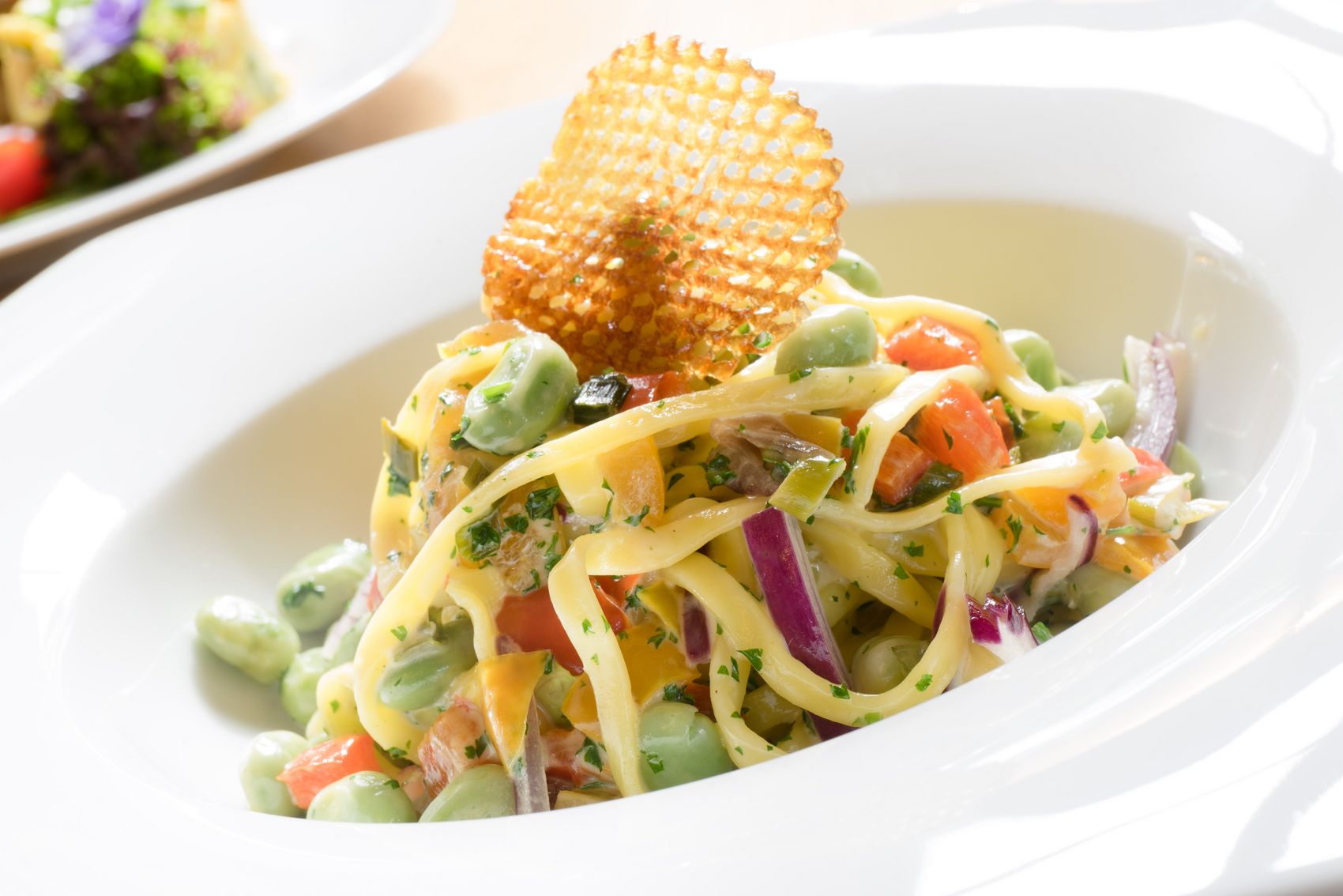 Gemüseteller Gemüseteller lecker geschichtet